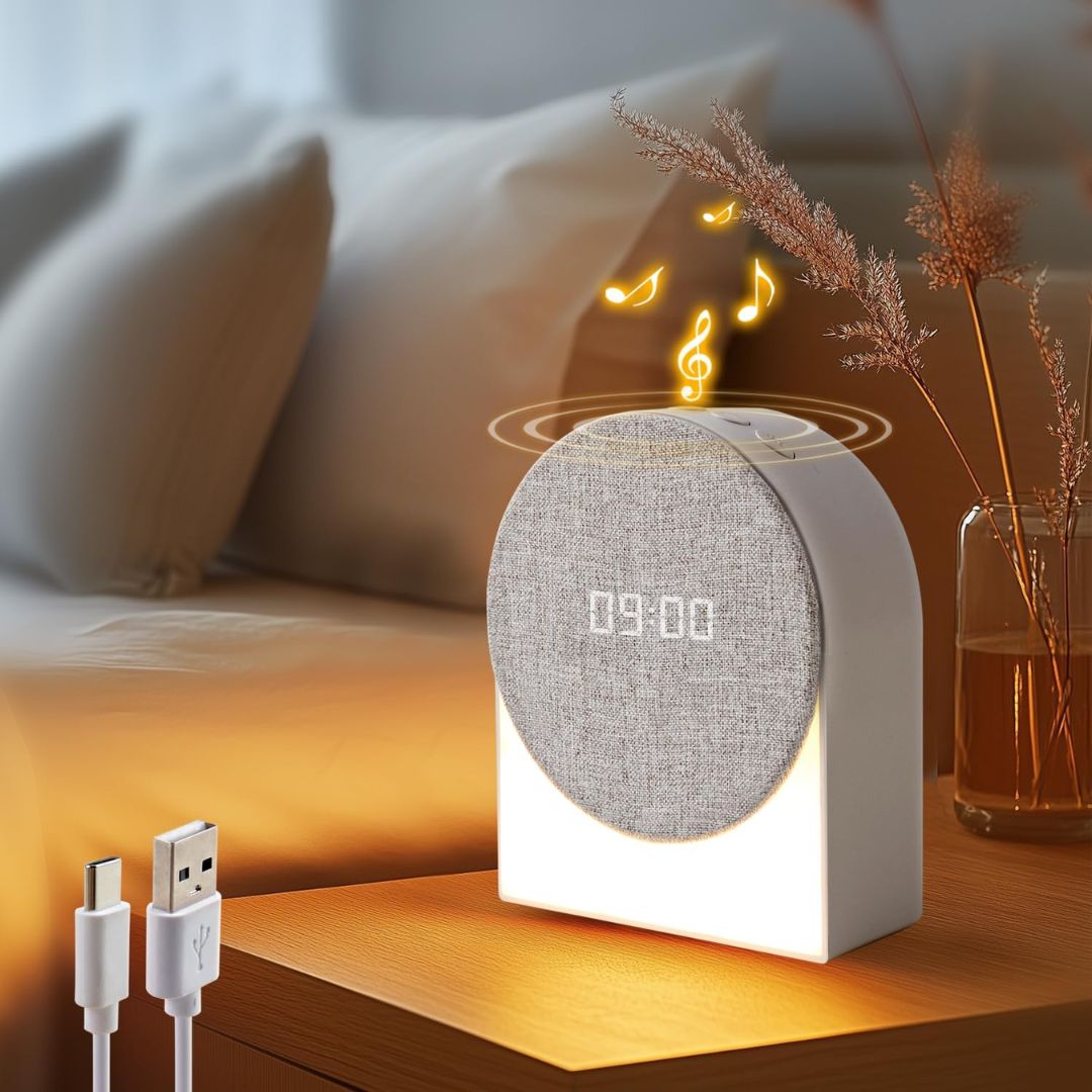 Sunrise Wake-Up Light Alarm Clock - LumaNest