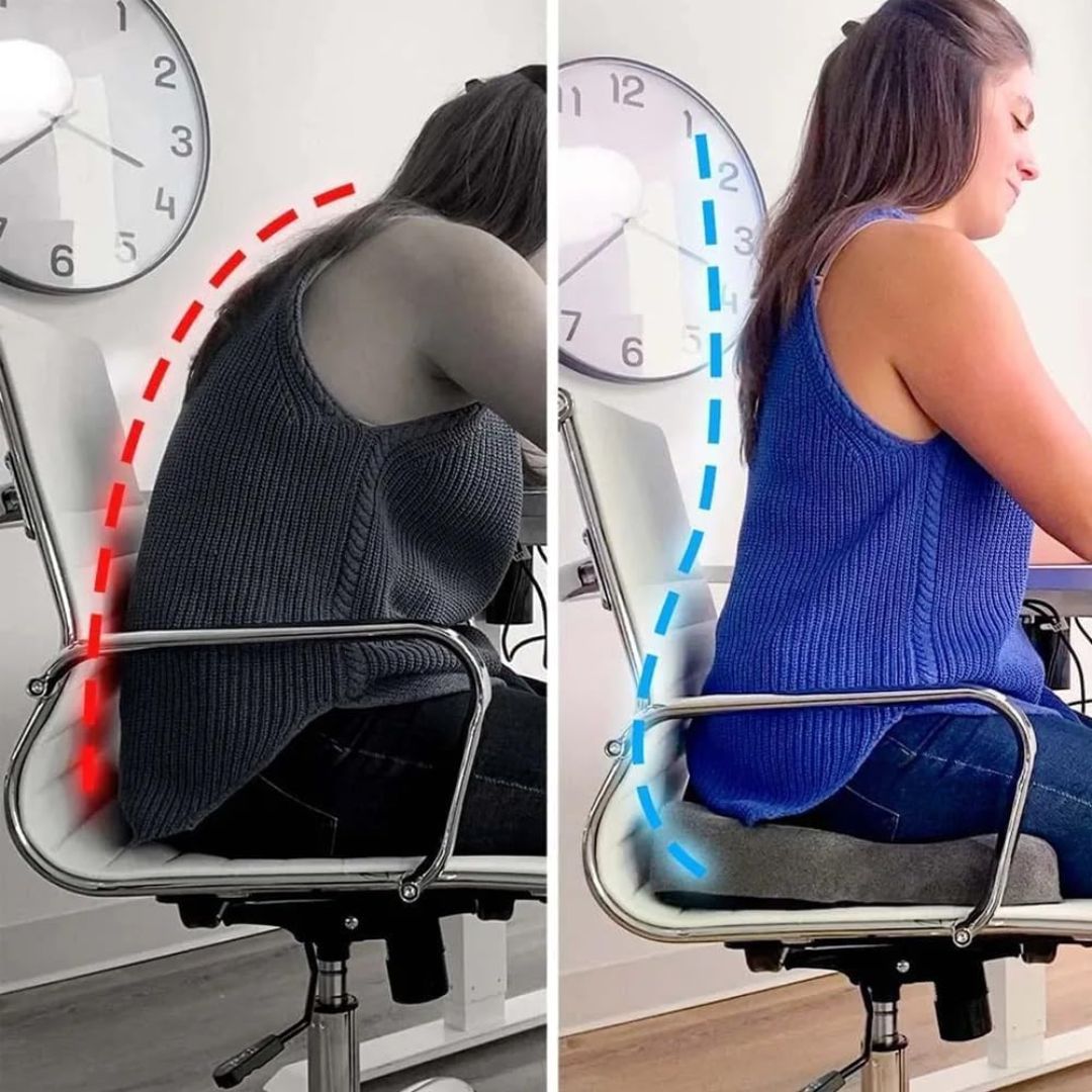 Memory Foam Seat Cushion - ComfortNest