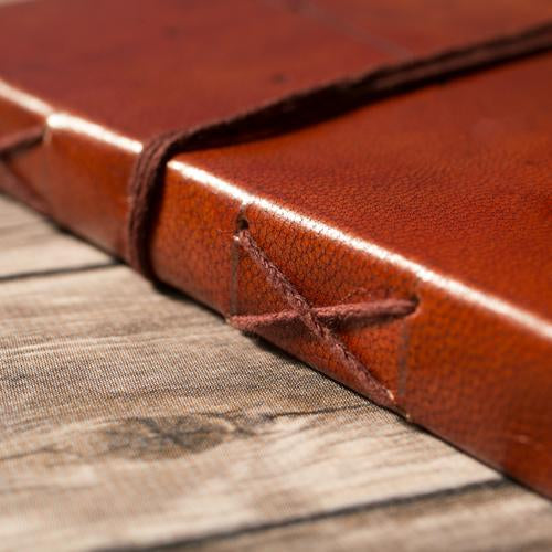 Virgo Zodiac Leather Journal - Celestial Crafts
