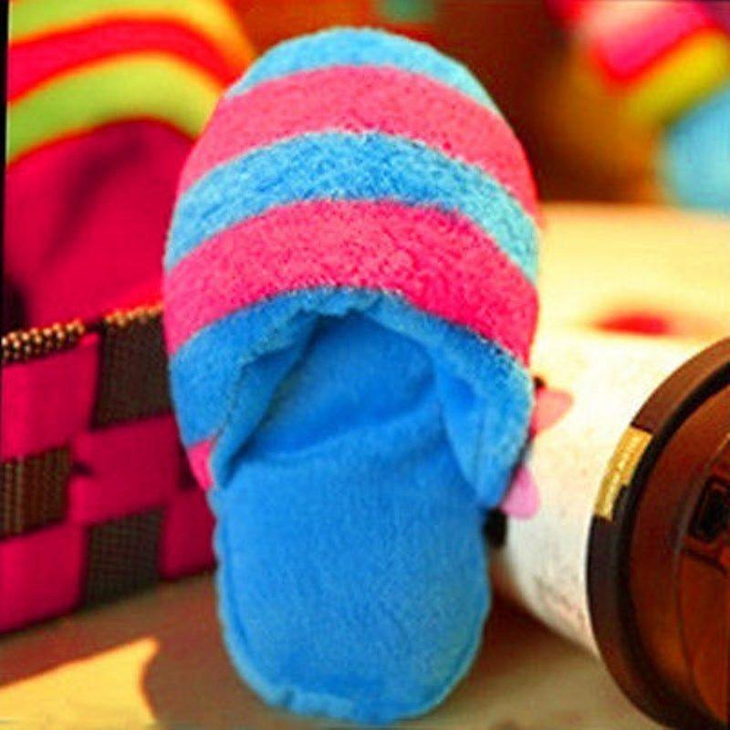 Plush Puppy Chew Toy Slipper - Paws & Play