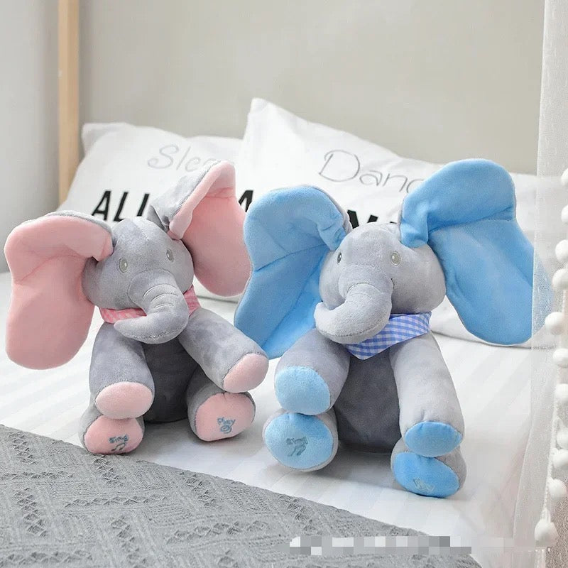 Peek-a-Boo Elephant Toy - SnuggleJoy
