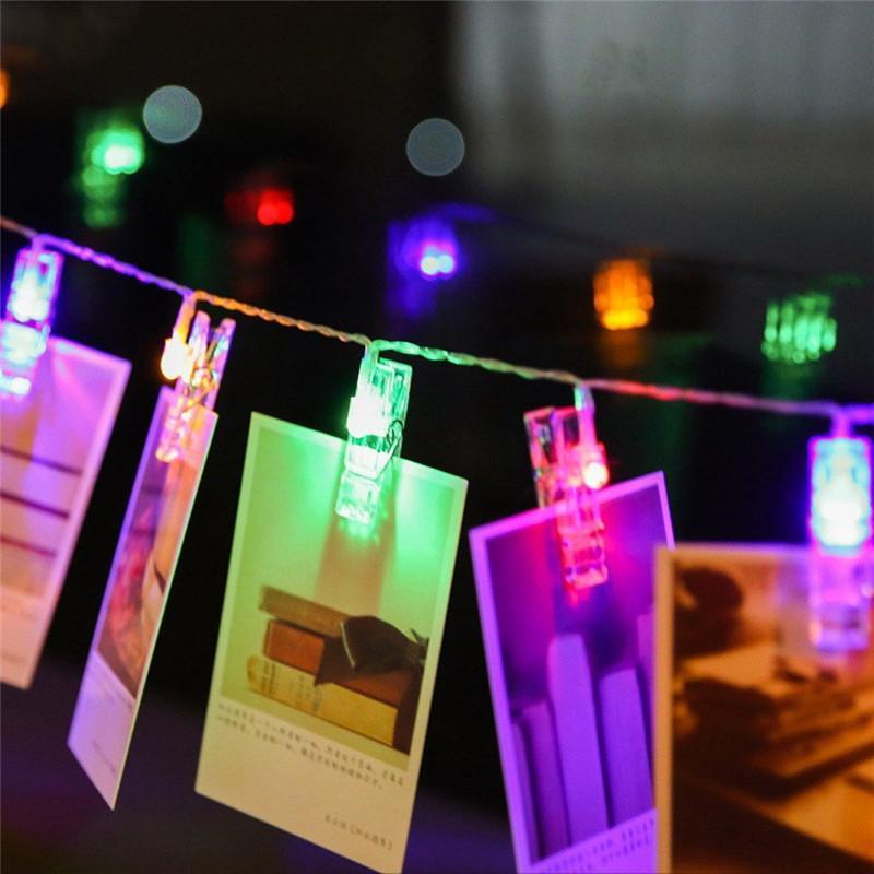 Photo Clip String Lights - Lumina Glow