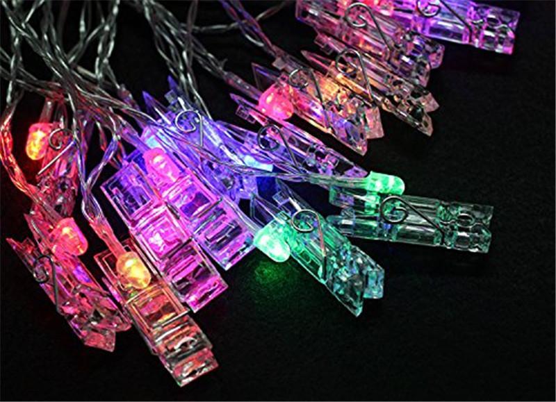 Photo Clip String Lights - Lumina Glow