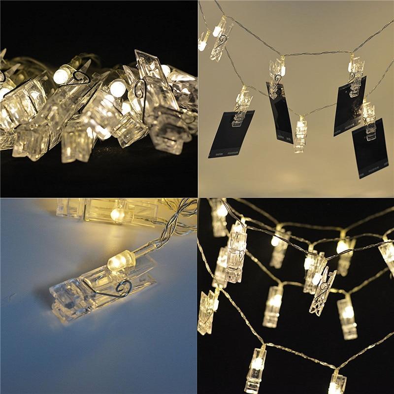 Photo Clip String Lights - Lumina Glow