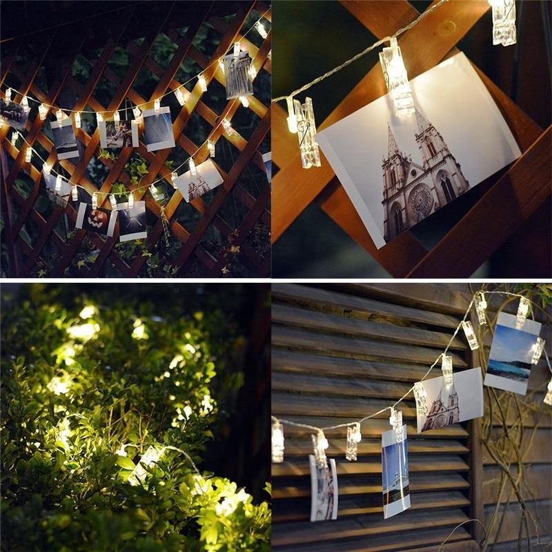 Photo Clip String Lights - Lumina Glow