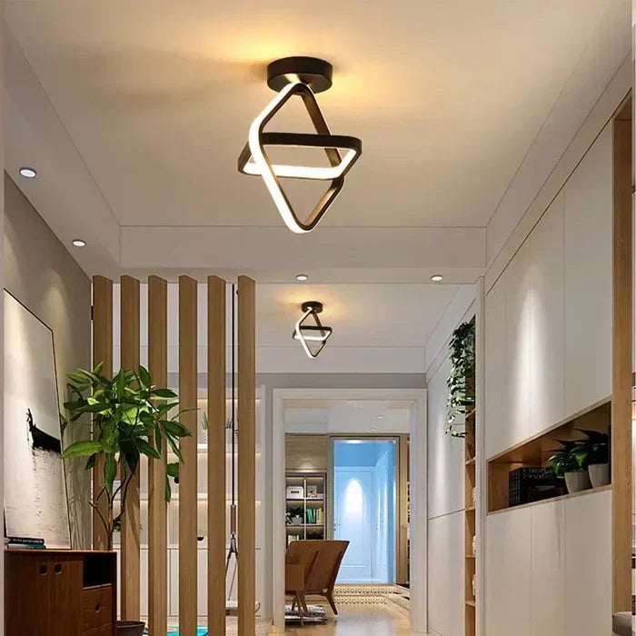 LED Ceiling Light - Luminara Twilight Rings Design