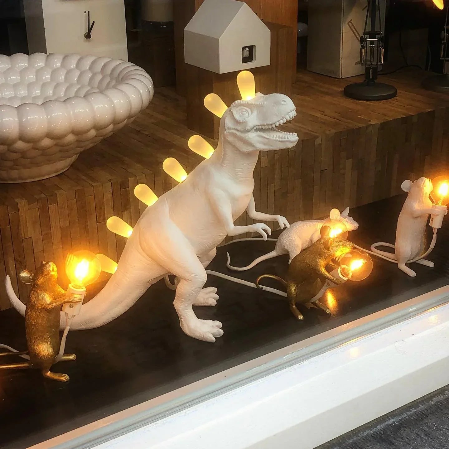 Dinosaur Table Lamp - Luminoza Designs