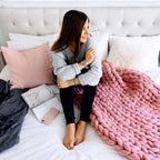 Chunky XL Wool Yarn for Cozy Blankets - LuxeFiber