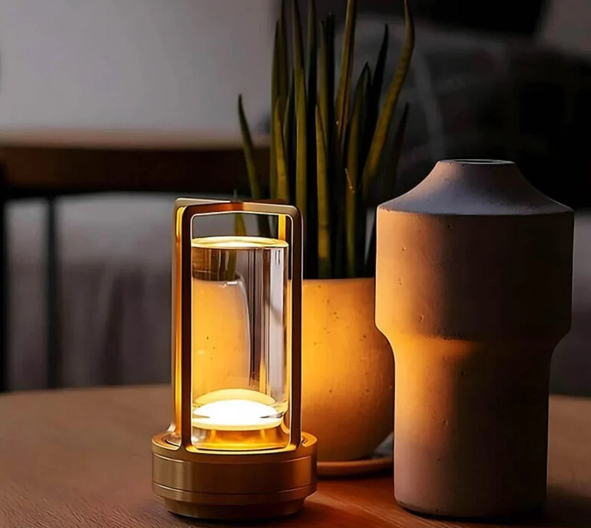 Waterproof Crystal Table Lamp - LumaGlow