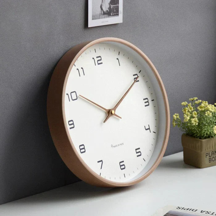 Timber Wall Clock - LuxeWood Design