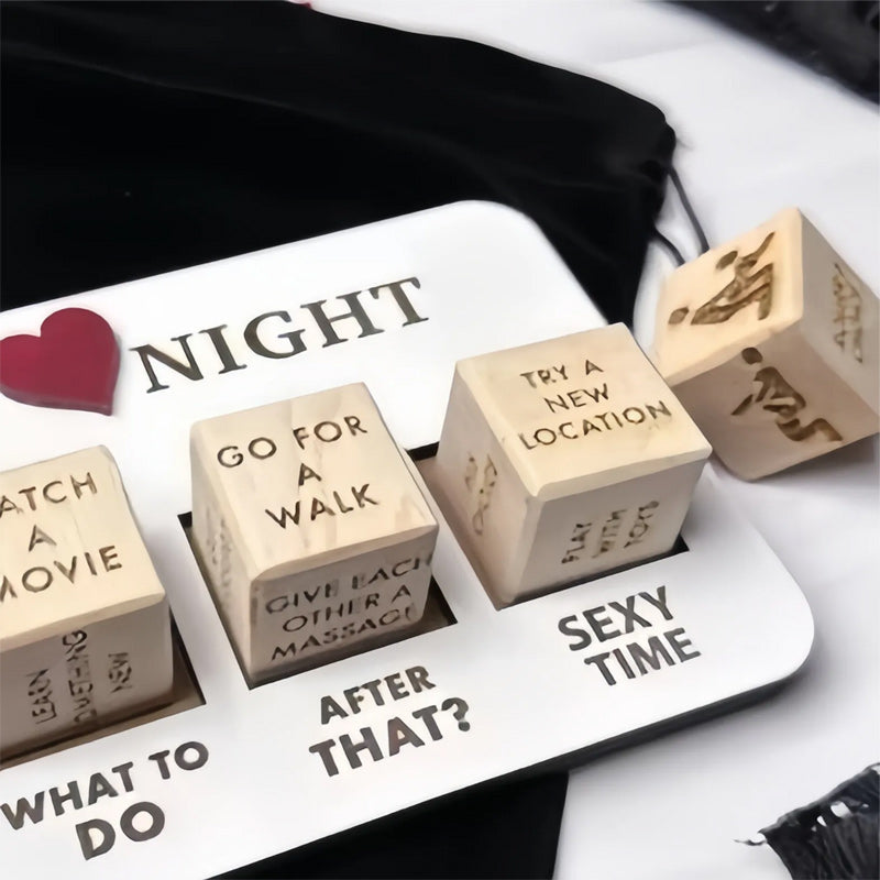 Romantic Date Night Dice Game - LoveQuest