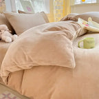 Cozy Flannel Fleece Duvet Cover - LuxeNest