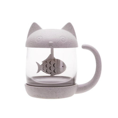 Cat Fish Tea Infuser - Purrfect Brew Co.
