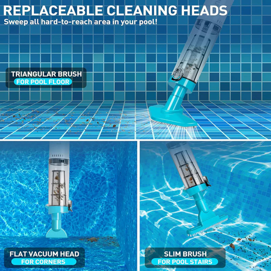 Cordless Pool Vacuum Cleaner - AquaClean Pro