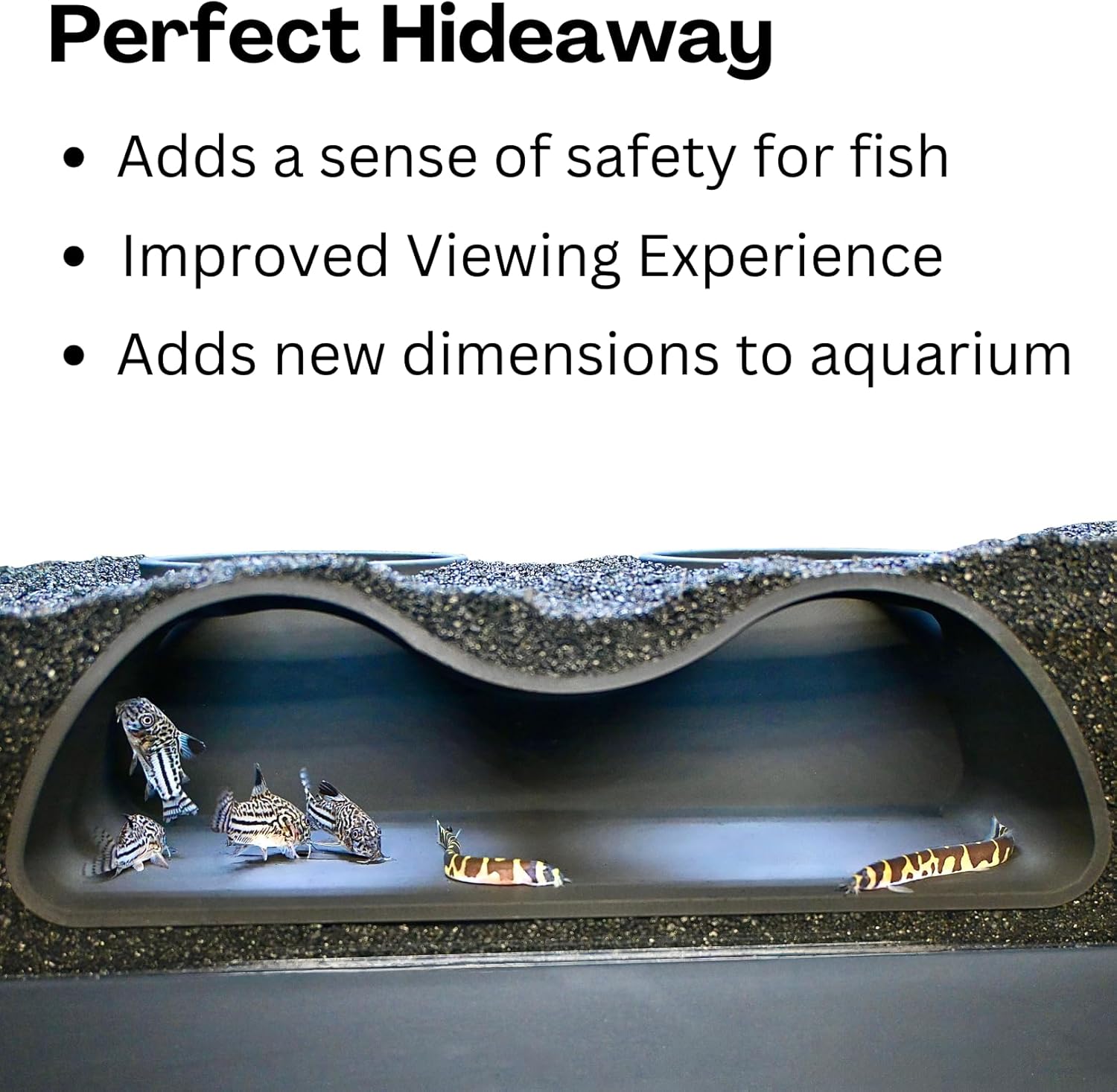 Aquarium Underground Curve Tunnel - AquaVista™