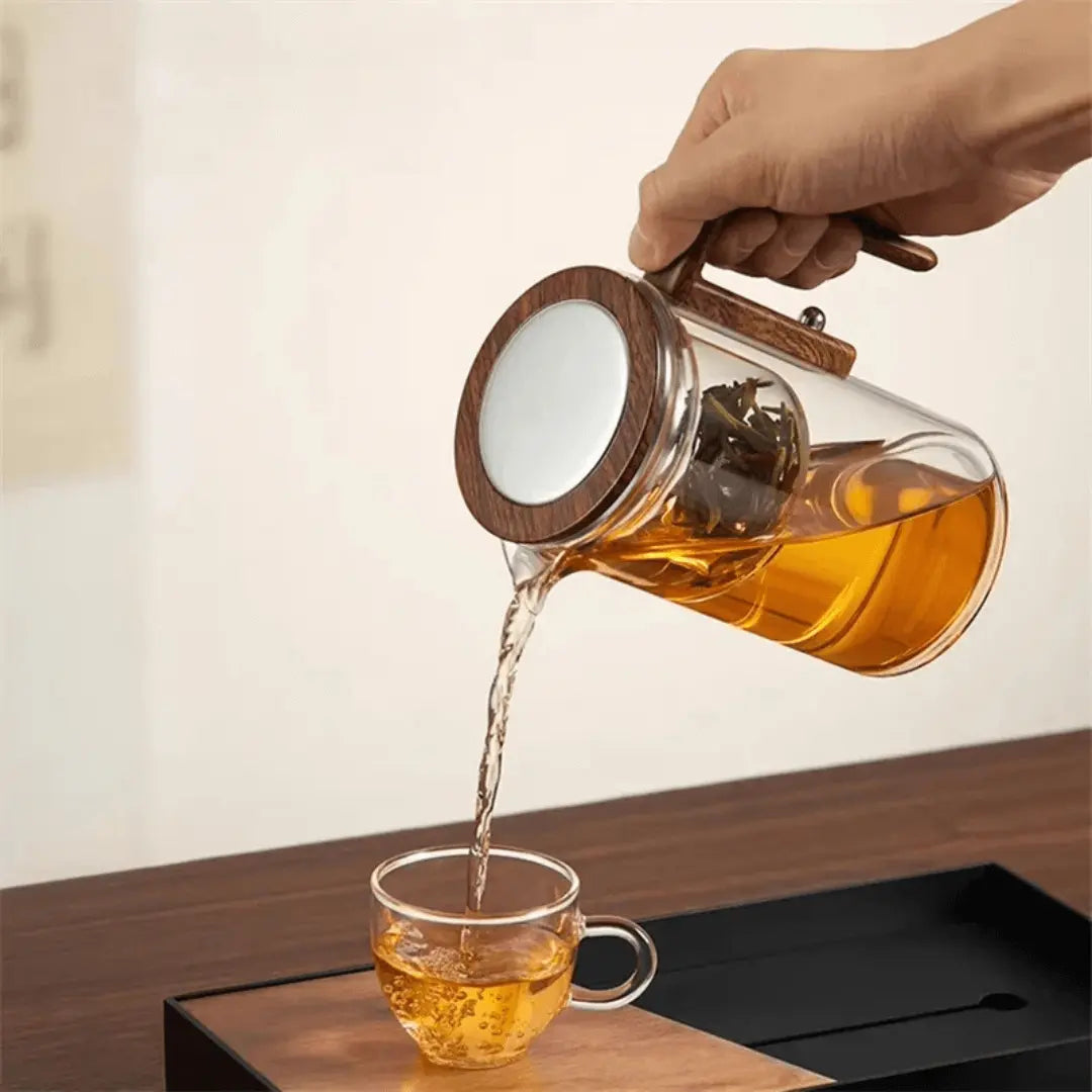 Transparent Glass Teapot - PureBrew