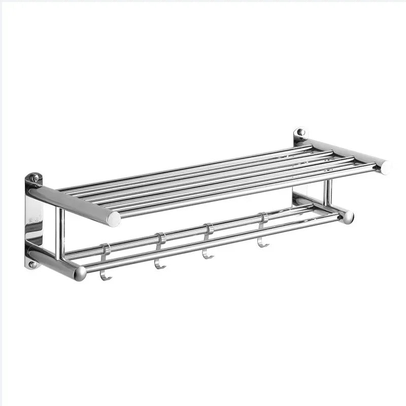 Stainless Steel Towel Rack - LuxeHome Essentials