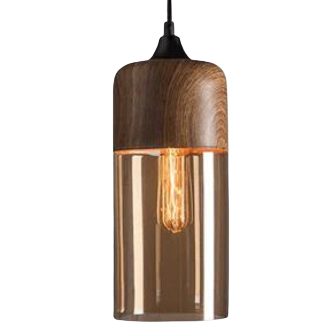 Scandinavian Wood Ceiling Light - LumaCraft