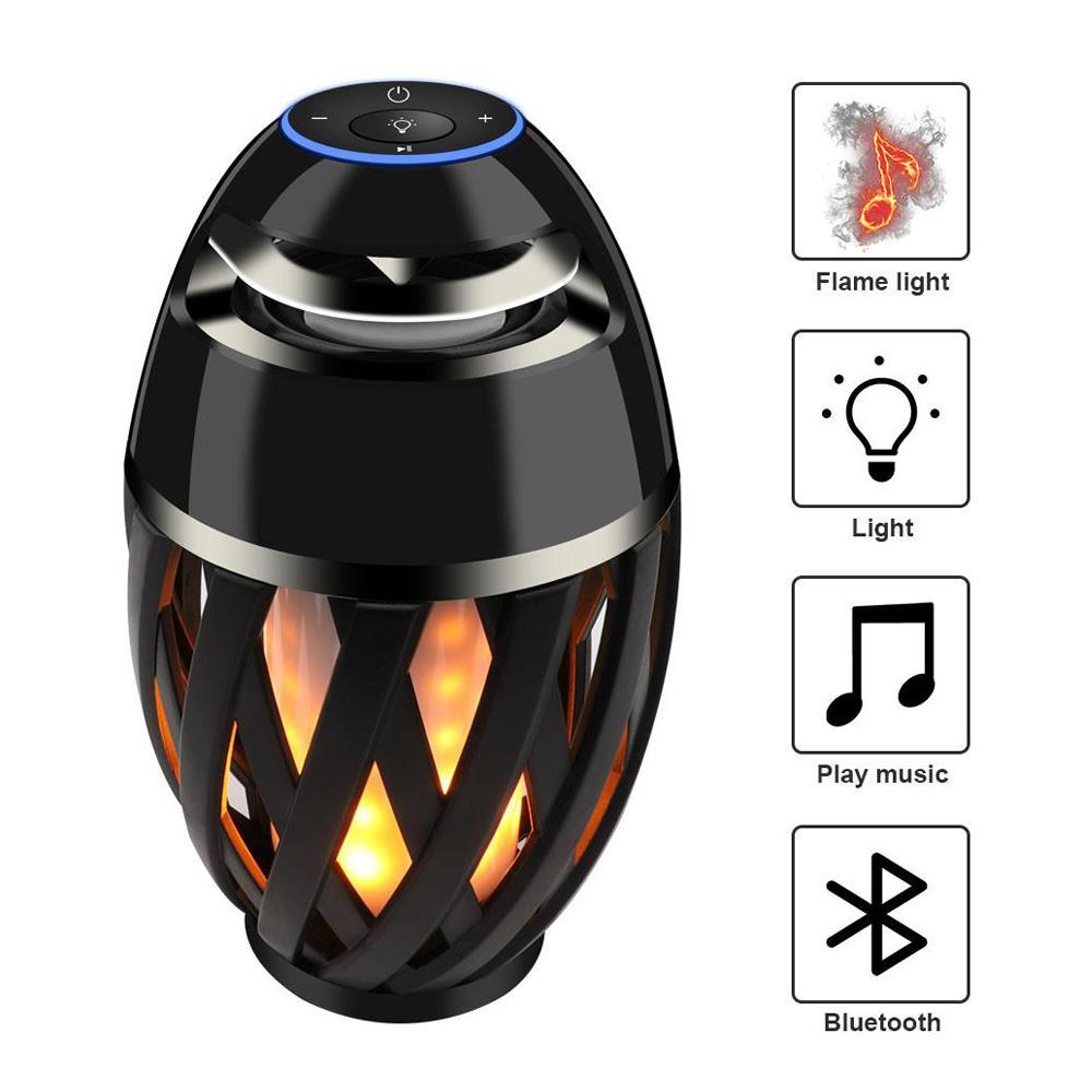 Flicker Warm Light LED Bluetooth Speaker - Luminara Sound