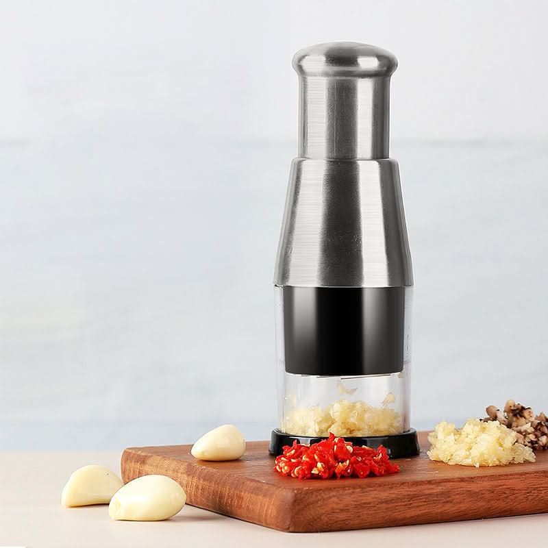 Garlic Press - Culinary Elite Stainless Steel Tool