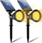 Solar Spotlight with Adjustable Design - LumaGlow