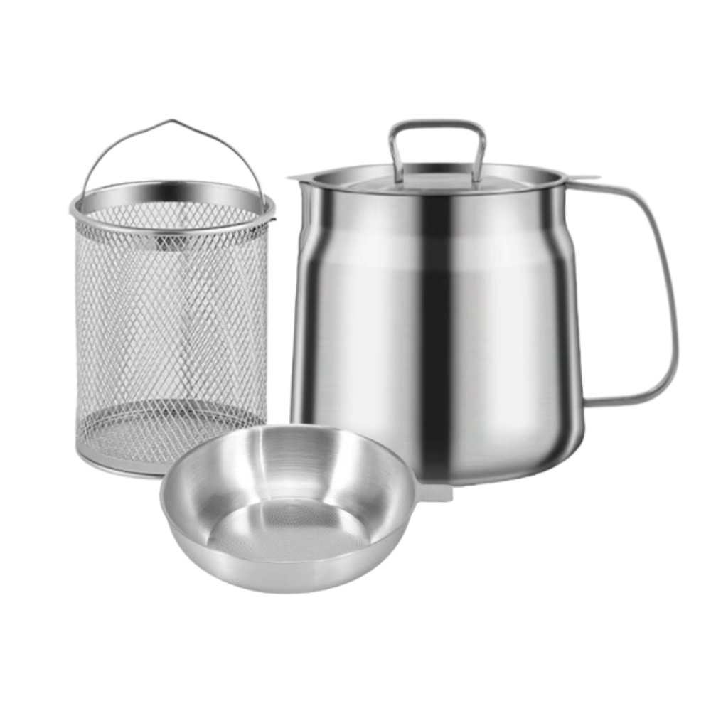 Stainless Steel Deep Frying Pot - Culinary Elite