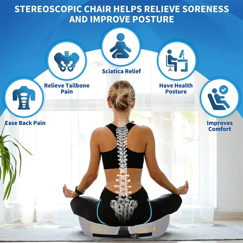 Memory Foam Seat Cushion - ComfortNest