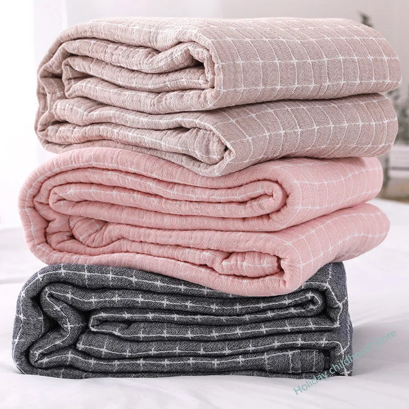 Cozy Cotton Blanket - LuxeWeave
