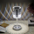 Dimmable Crystal Table Lamp - Luminara Elegance