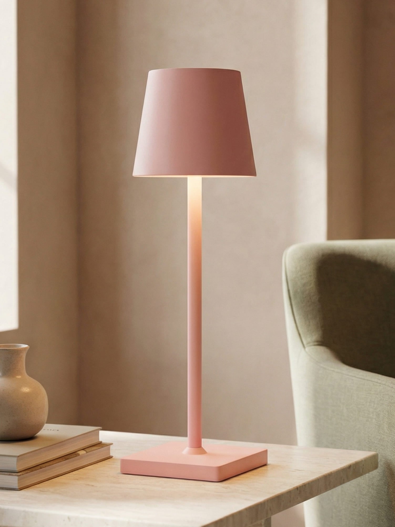 Wireless Rechargeable Table Lamp - LumaNest