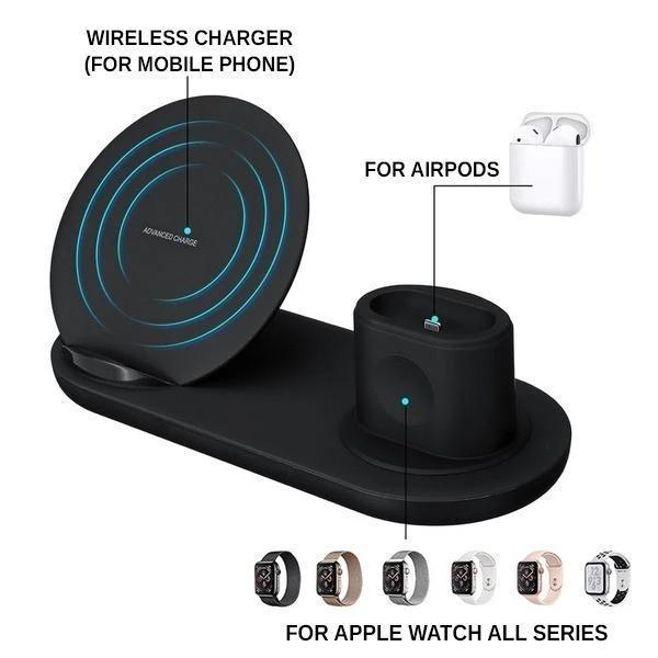 Smart Charger Hub - Voltara 3-in-1 Fast Charging Solution