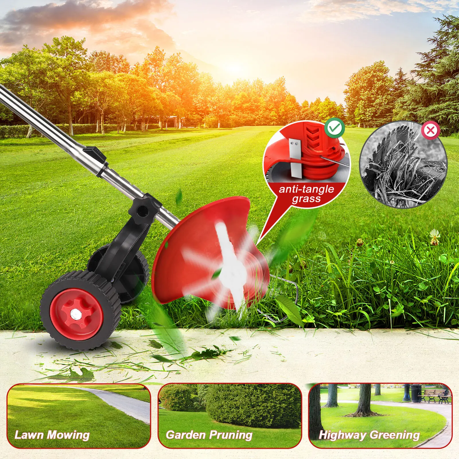 Wireless Turf Trimmer - GreenEdge Tools
