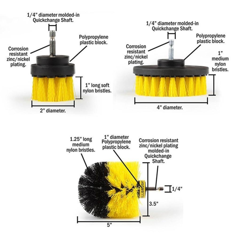 Power Scrubber Brush Set - CleanMaster Pro