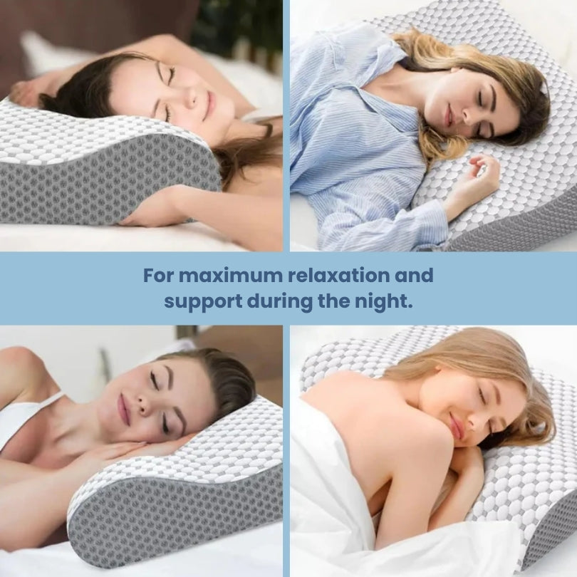 Orthopaedic Memory Foam Pillow - SleepWell Essentials