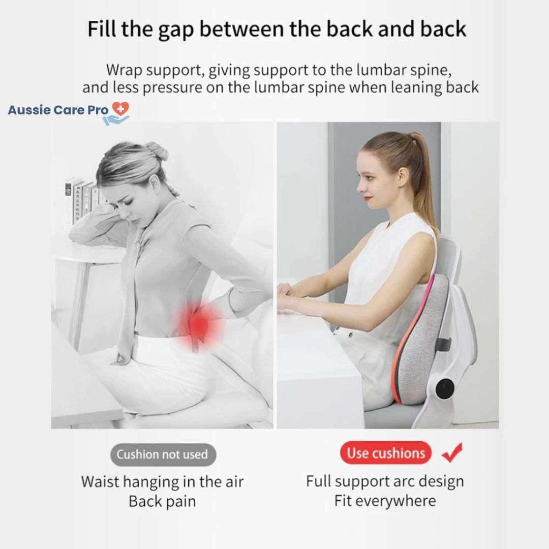 Ergonomic Lumbar Support Pillow - ComfortNest