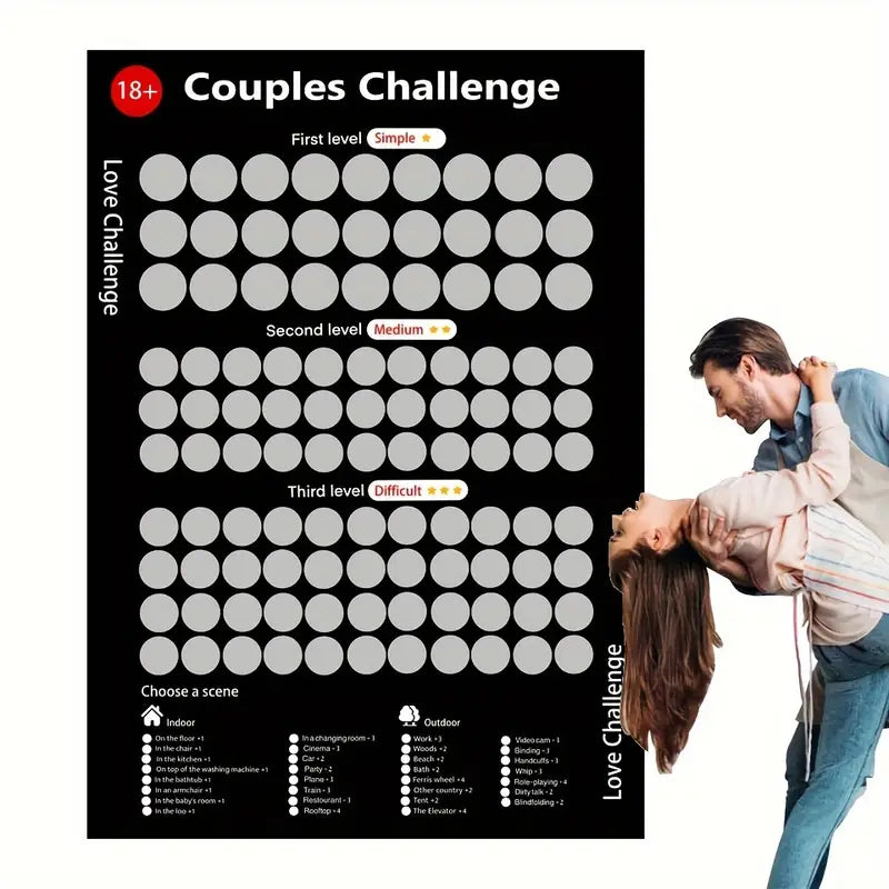 Romantic Scratch Cards for Couples - LoveQuest