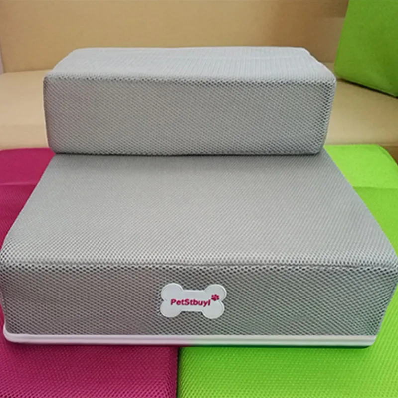 PetEase Dog Stairs - Non-Slip Foam Steps for Small Pets