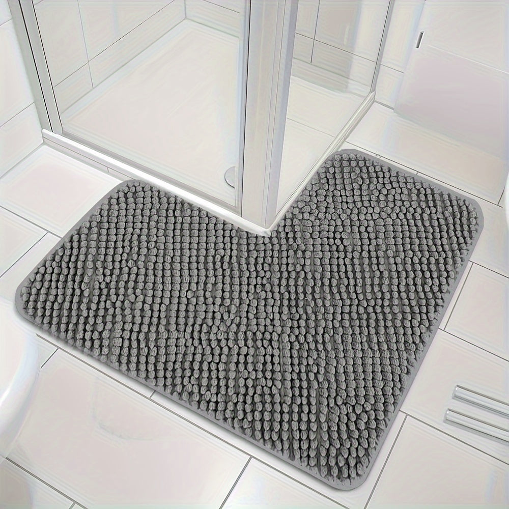 Anti-Slip Corner Shower Mat - Luxe Haven