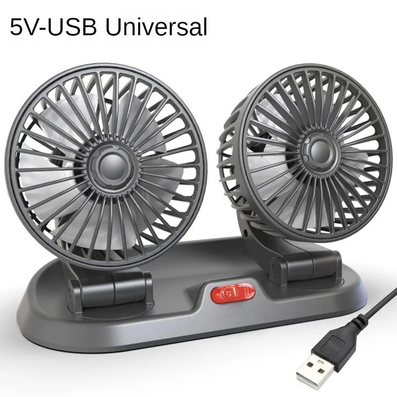 360° Adjustable Car Cooling Fan - AeroBreeze