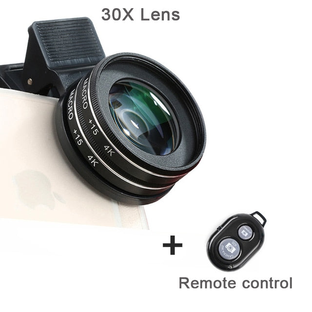 Fish Eye Phone Camera Lens - OptiView Pro