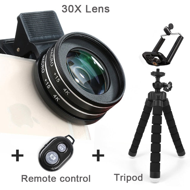 Fish Eye Phone Camera Lens - OptiView Pro
