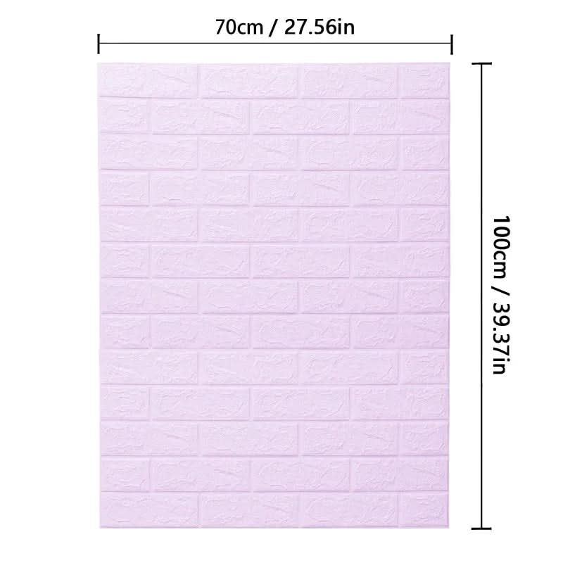 Brick Pattern 3D Foam Wallpaper - LuxeWall Designs
