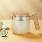 Smart Mug - LuxeSip with Automatic Stirring Feature