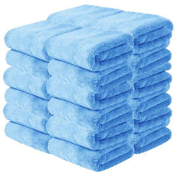 Microfiber Towels - LuxeClean Premium Quality 400 GSM