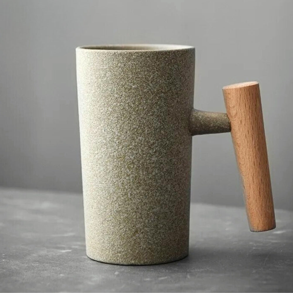 Earthy Nordic Latte Cups - TerraVibe