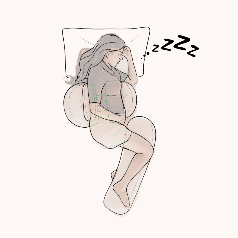 Pregnancy Pillow - DreamNest Comfort Support