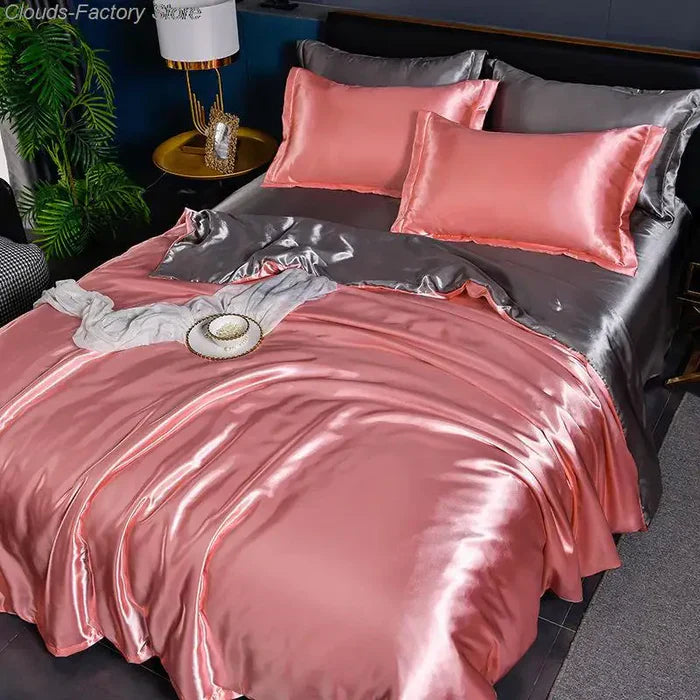 Satin Duvet Cover - LuxeNest