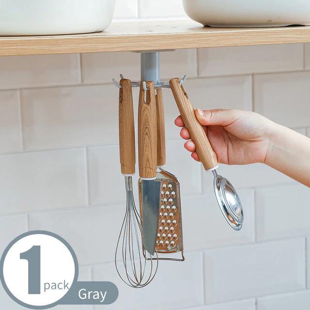 Rotating Kitchen Utensil Organizer - Culinary Elegance
