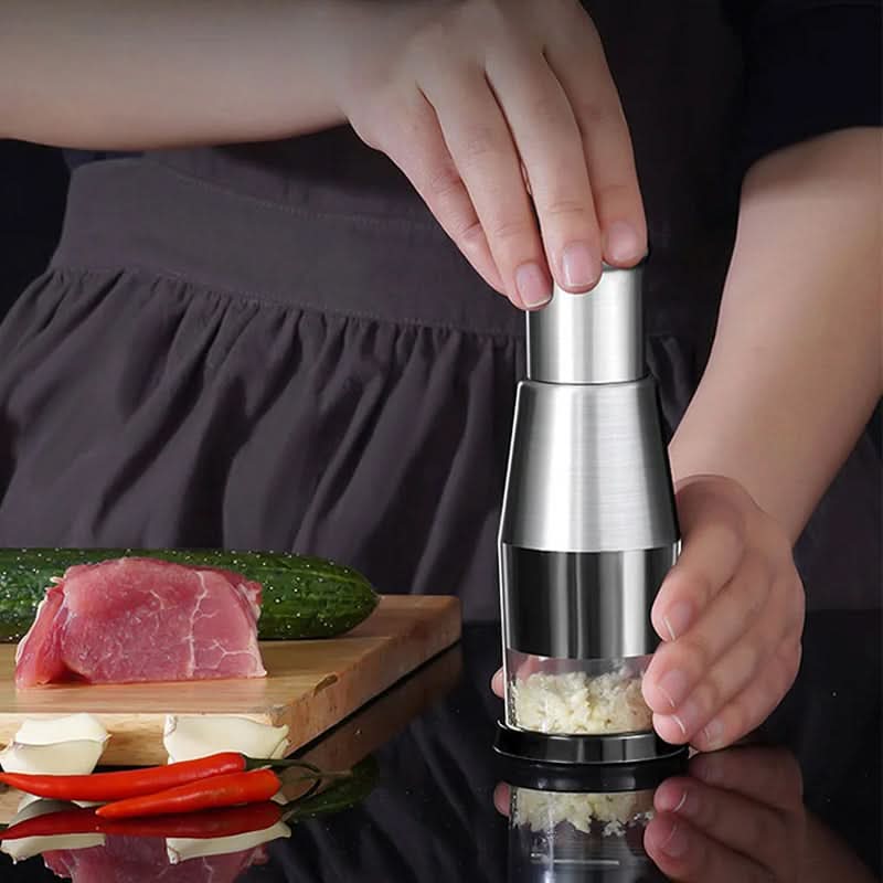 Garlic Press - Culinary Elite Stainless Steel Tool
