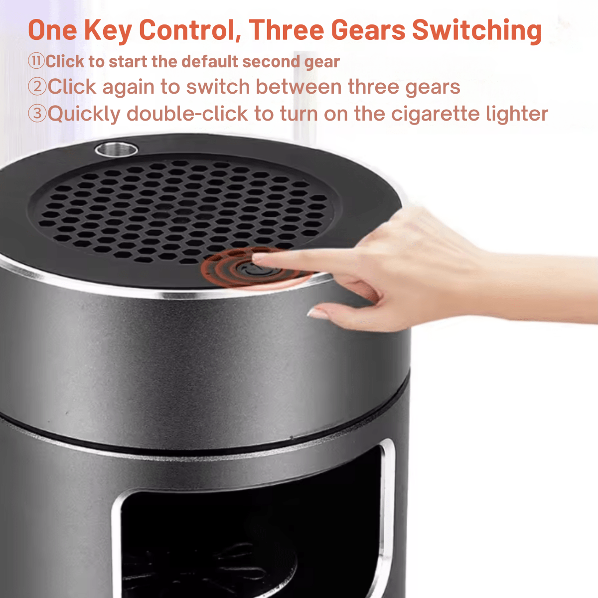 Smokeless Ashtray with HEPA Filter - PureAir Essentials